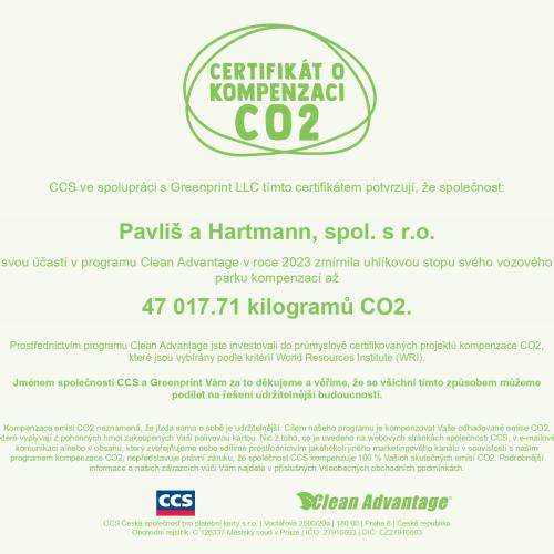 Clean Advantage® Certificate for 2023