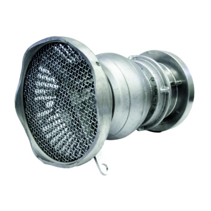 Suction strainer A110 with a flap - coupling A110