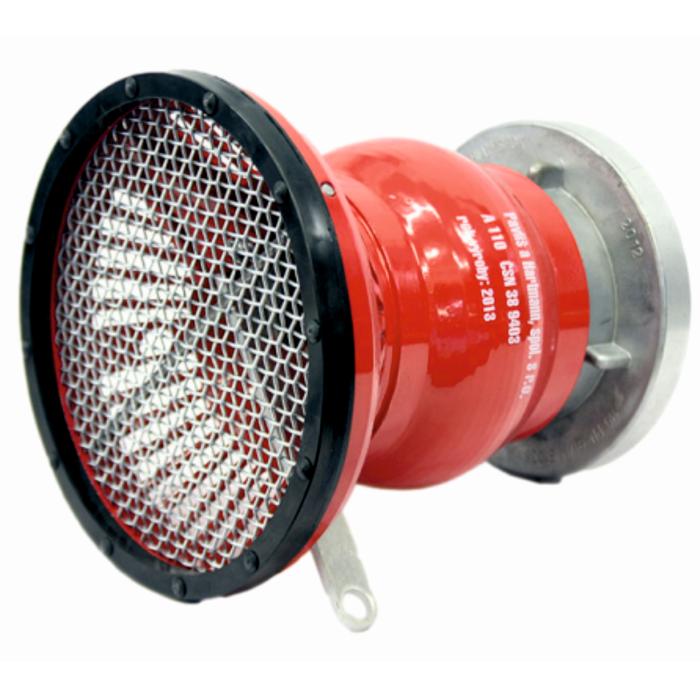 Suction strainer PH with a butterfly flap - coupling A110