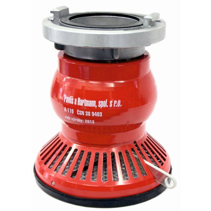 Suction strainer PH with a butterfly flap - coupling A110