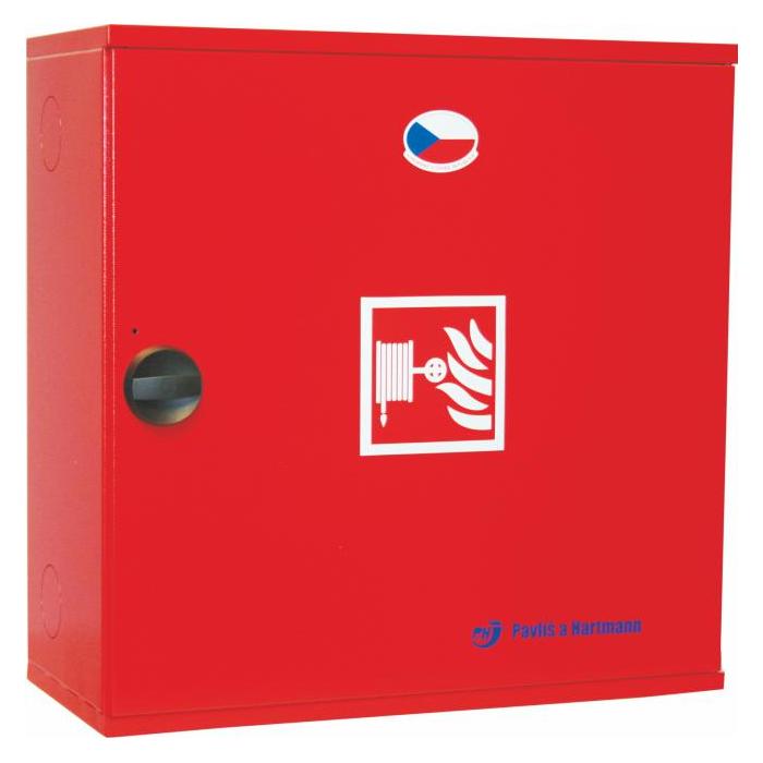 Hydrant system with dimensionally stable hose D33 -20bm - in cabinet - RED