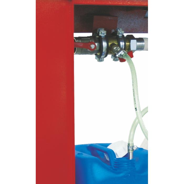 Foam hydrant system with dimensionally stable hose D33 -20bm left