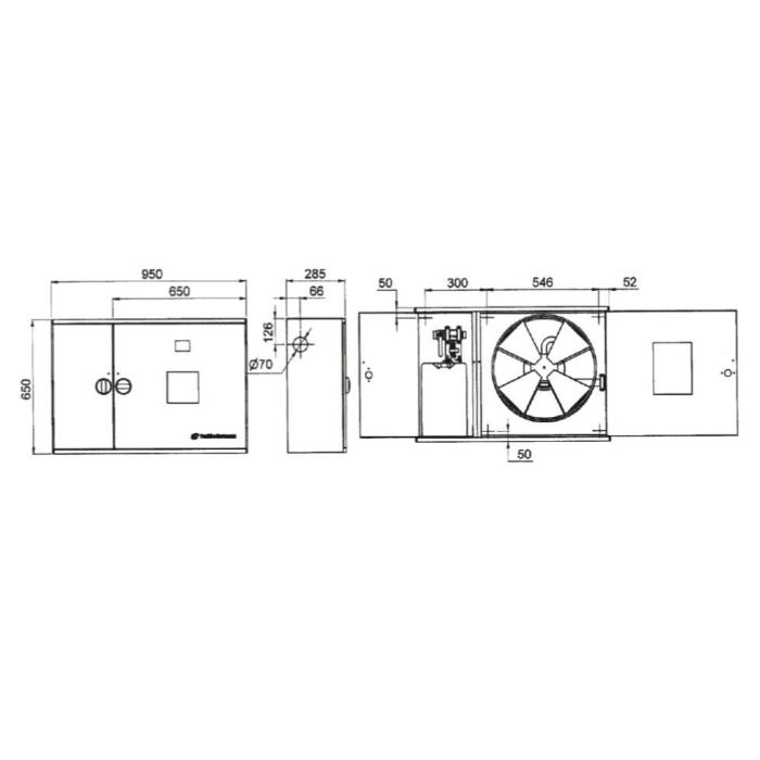 Foam hydrant system UNIPOL FF 3% with dimensionally stable hose D25 -30bm right